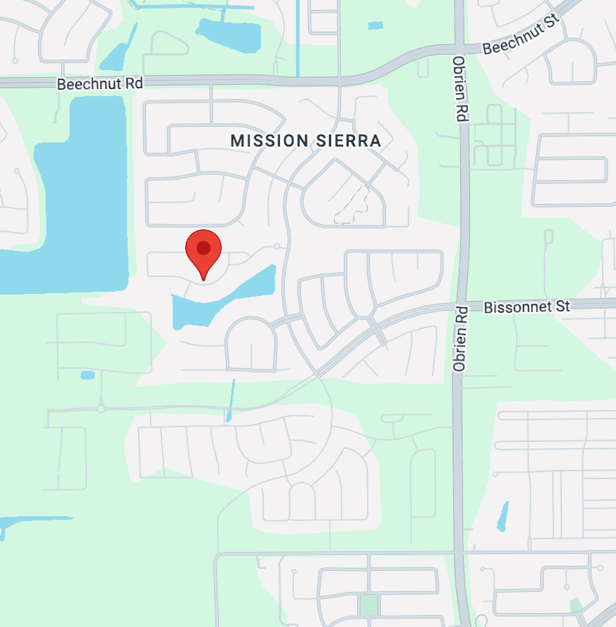 Map showing Avencare Provider Services location